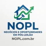 Logotipo do NOPL - Plataforma de compra direta de imóveis em pós-leilão bancário para morar ou investir.